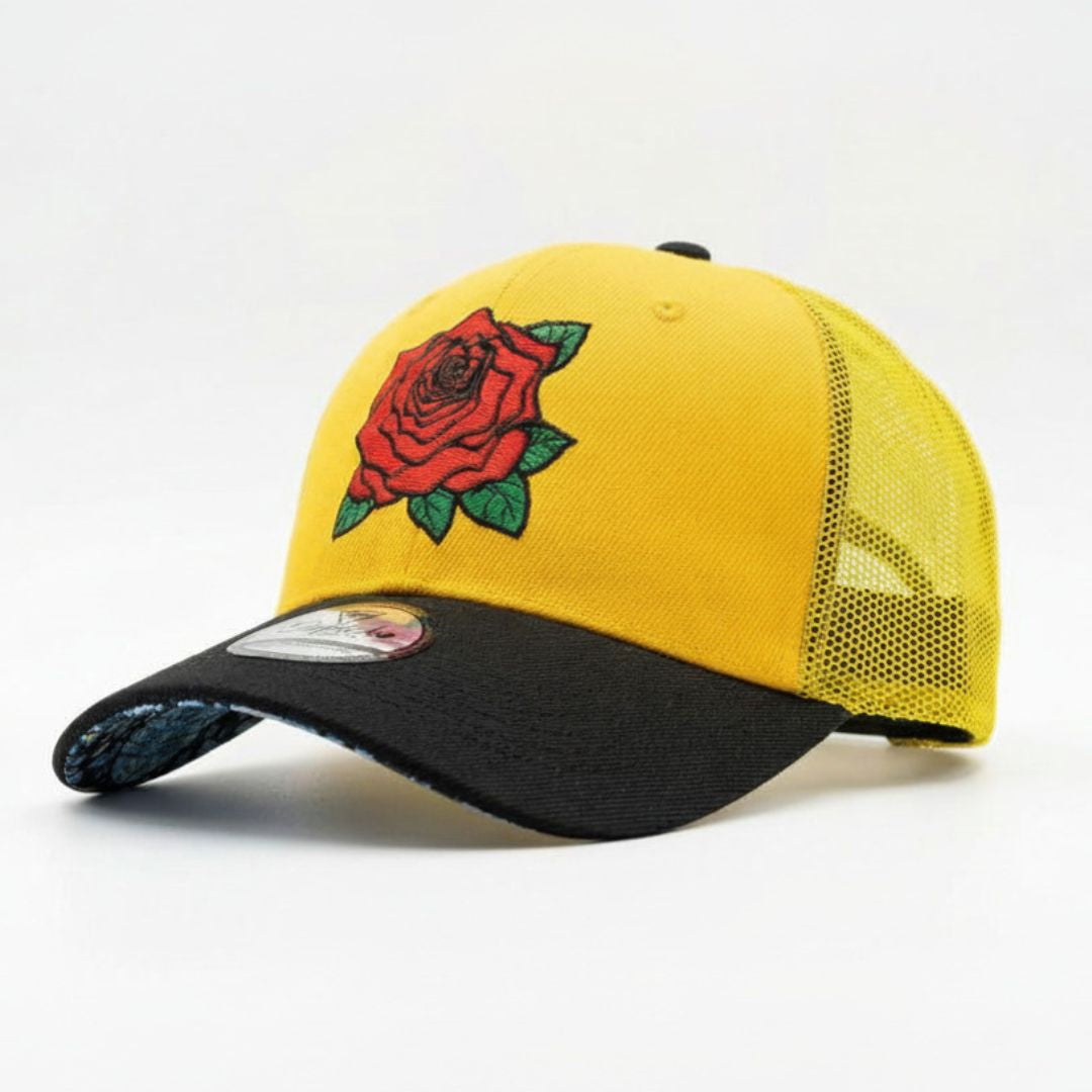 Czapka z daszkiem „Day Of The Dead 2” – żółta