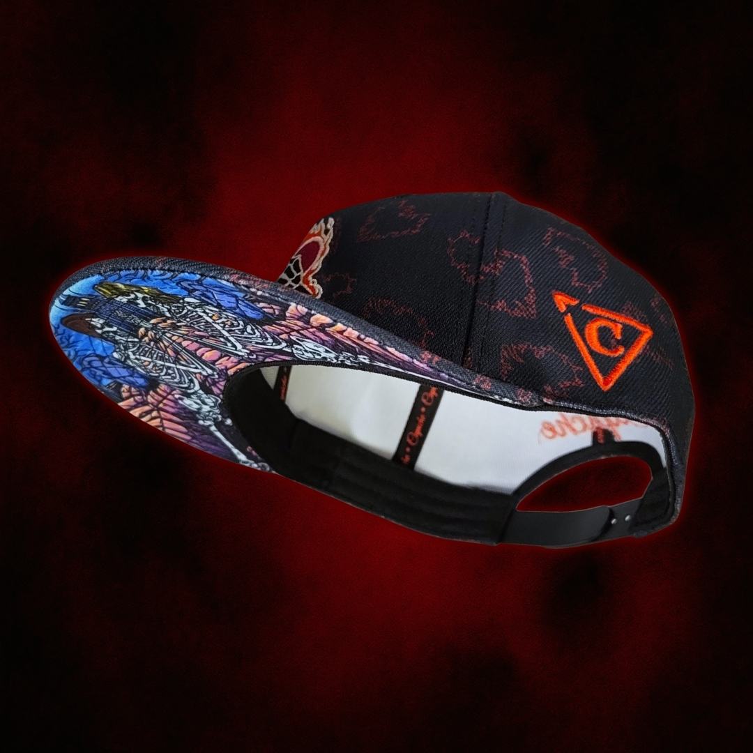 LIMITED EDITION My Forever Valentine Snapback - Midnight Blue/Red Hearts