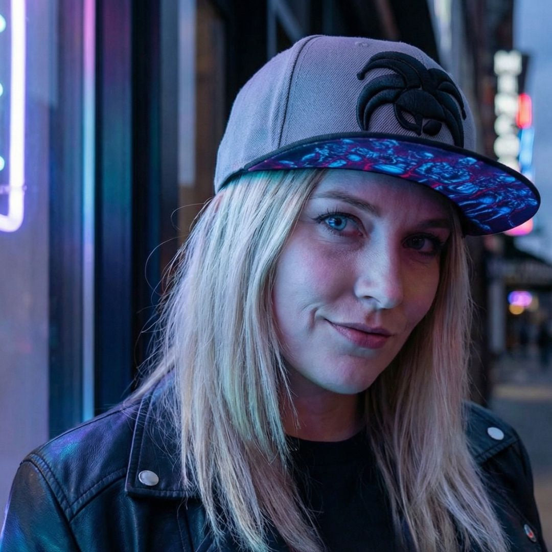 Clown Gang Snapback - Grey/Black