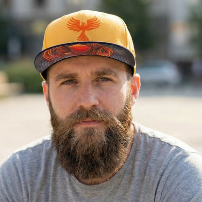 Snapback Phoenix - żółto-czarny