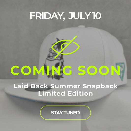 [July 10] LIMITED EDITION Laid Back Summer Snapback
