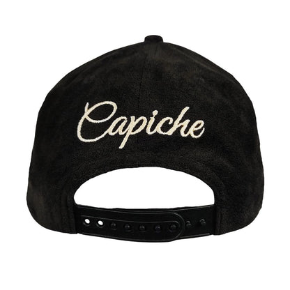 LIMITED EDITION Deadly Cave Snapback - Zwart suède