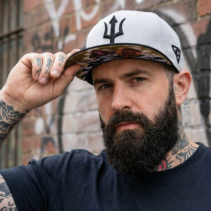 Casquette Athena Snapback - Gris/Noir