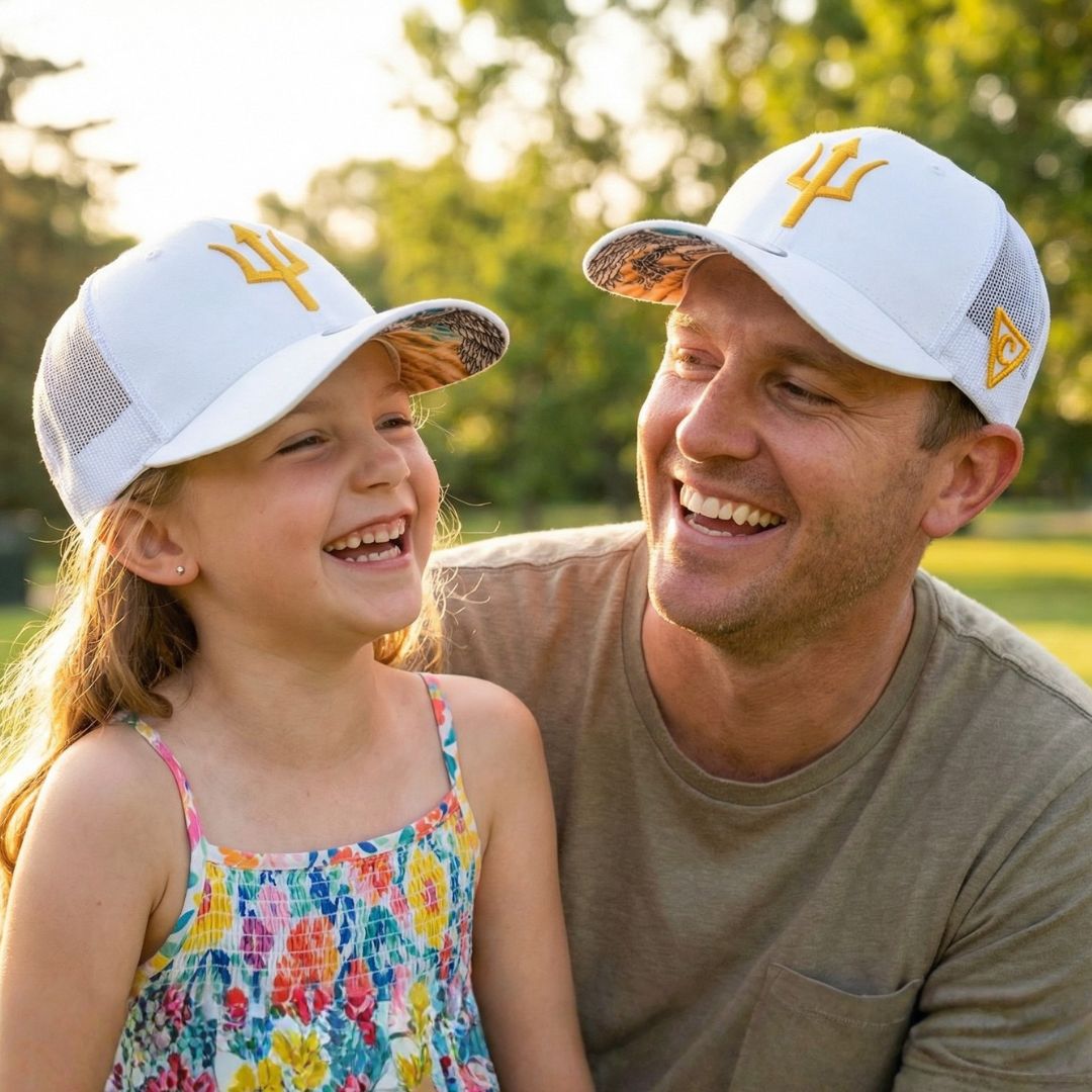 Cappellino trucker Pegasus taglia bambino - Bianco