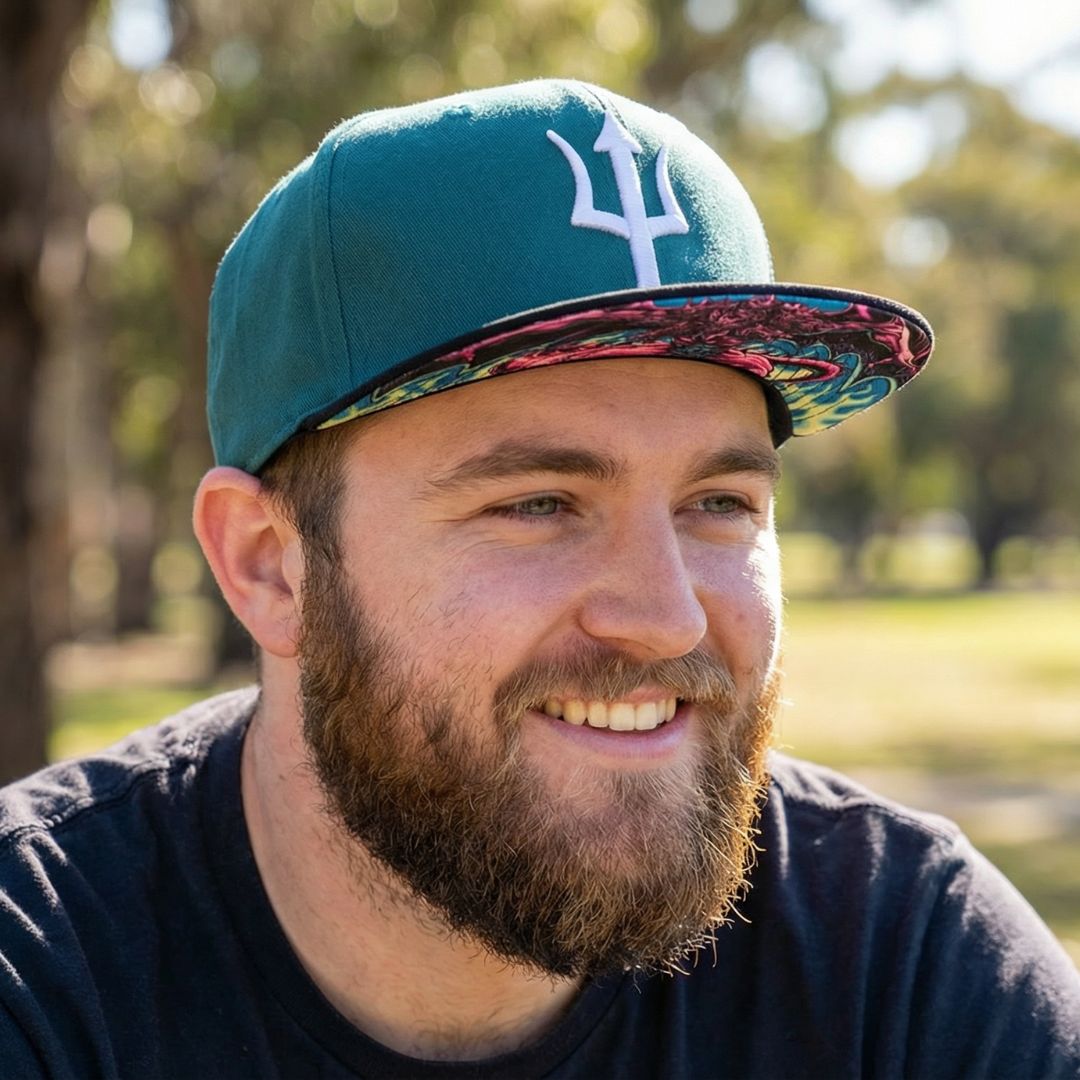 Cappellino Snapback Typhon - Verde acqua/Nero