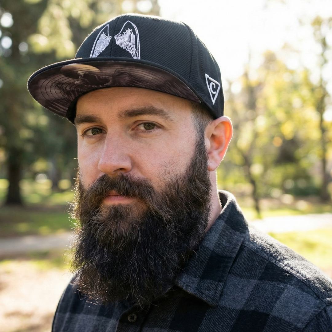 Casquette Snapback Grim - Noir