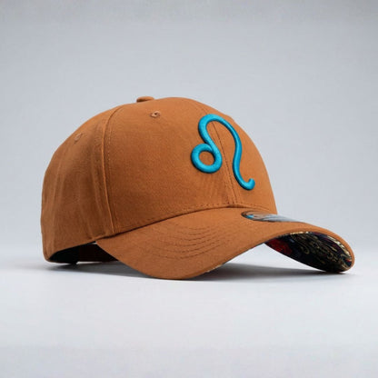 Cappellino da baseball curvo Zodiac Leo - Marrone ruggine/Arancione