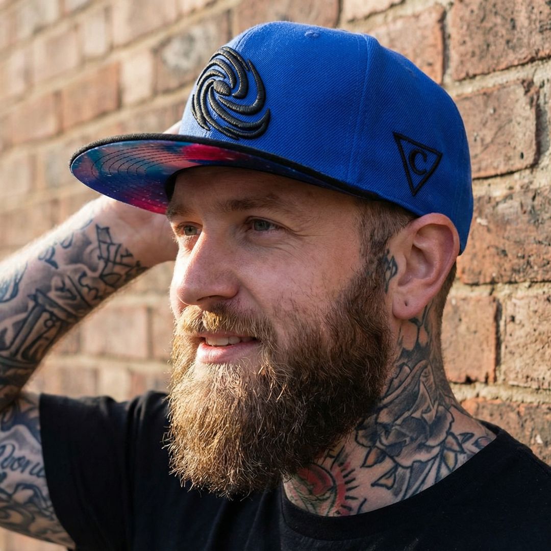 Casquette Snapback Blue Galaxy