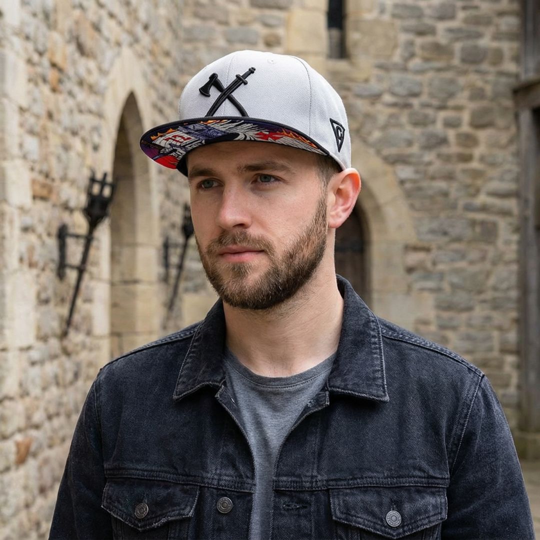 Cappellino Snapback Knight Templar - Grigio/Nero