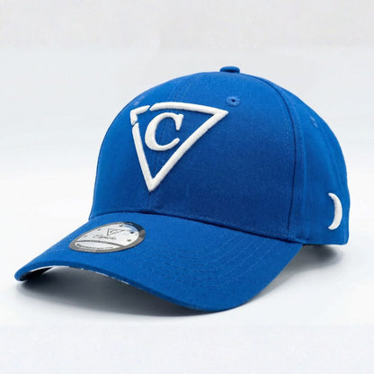 Casquette de baseball incurvée Crying Wolf - Bleue