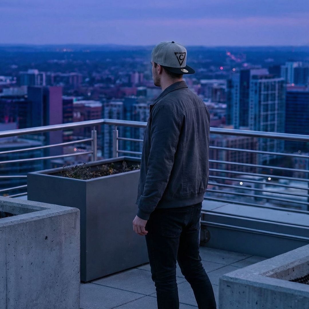 Tentacle Astronaut Snapback - Grey/Black