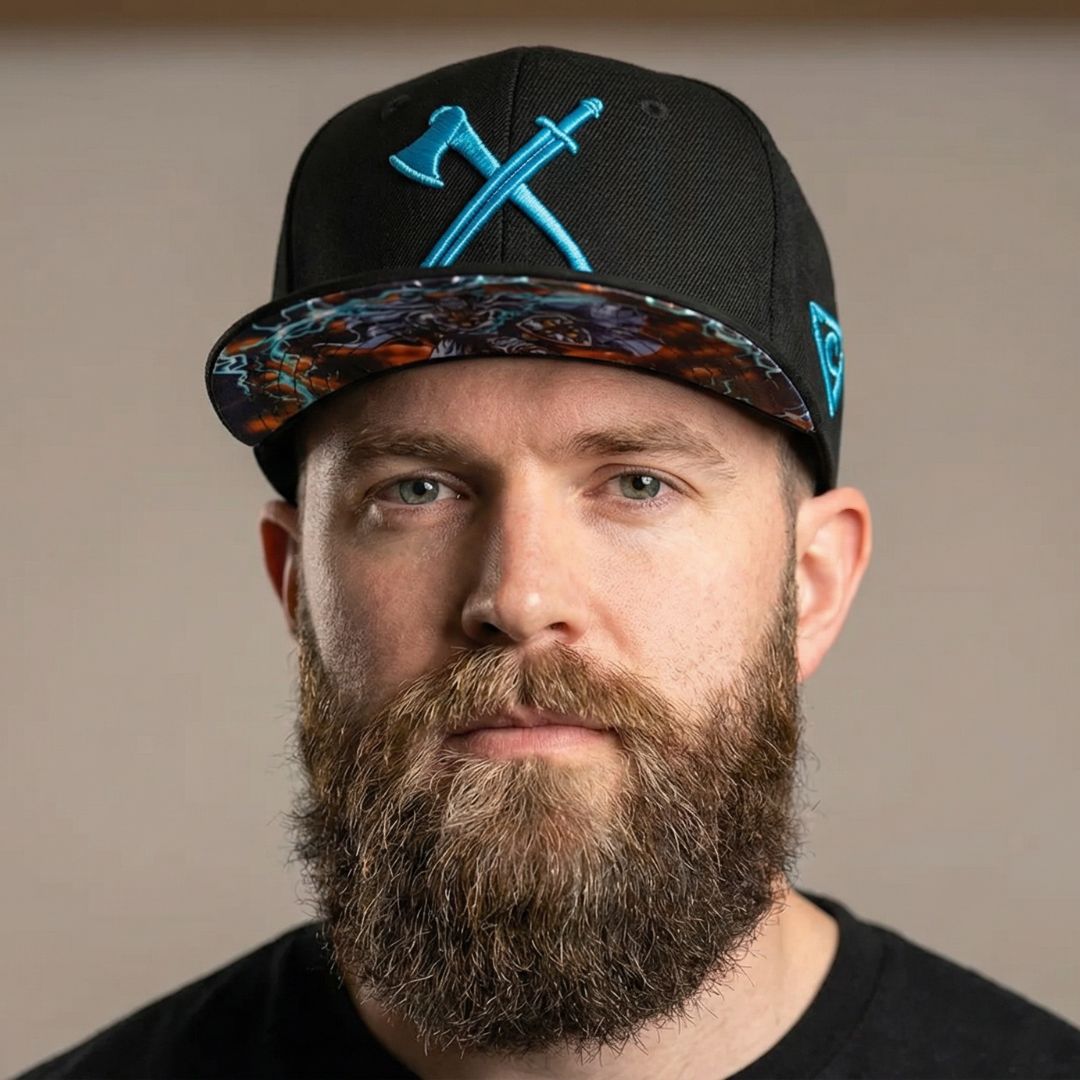 Cappellino Snapback dell'Ordine Teutonico - Nero