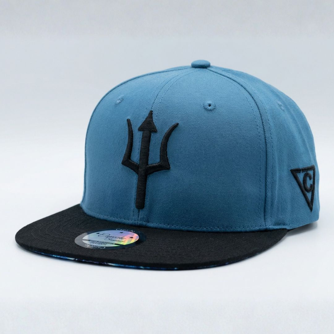 Casquette Atlas Snapback - Bleu/Noir