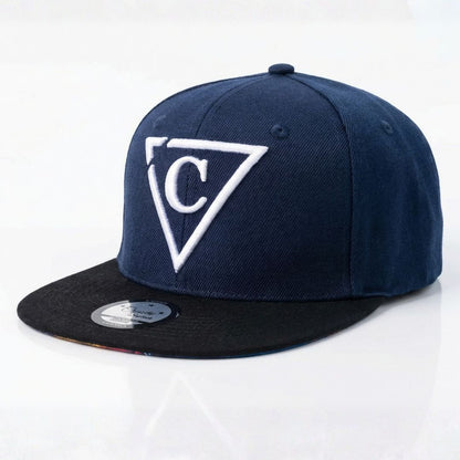Casquette Buffalo Snapback - Bleu foncé/Noir