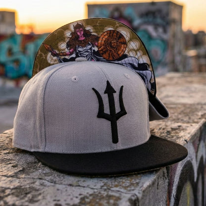 Casquette Athena Snapback - Gris/Noir