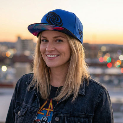 Casquette Snapback Blue Galaxy