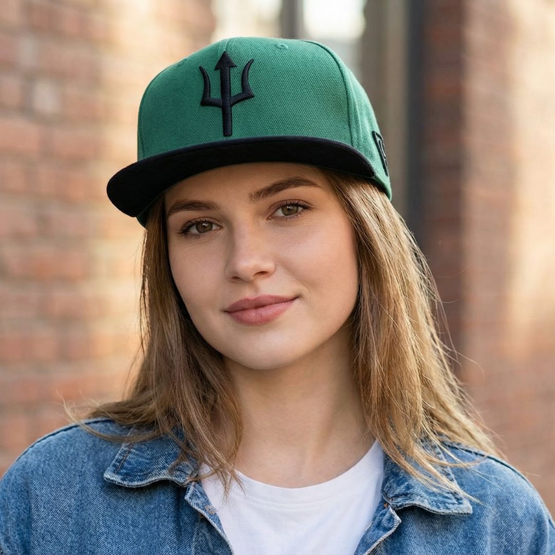 Zeus Snapback - Green/Black