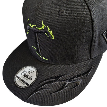 Casquette Snapback  Tattooed  - Noire