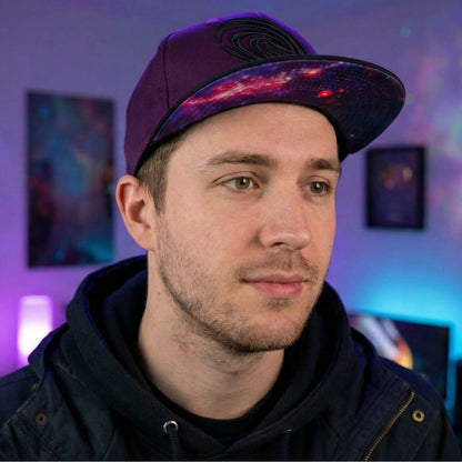 Cappellino Snapback Galaxy Viola