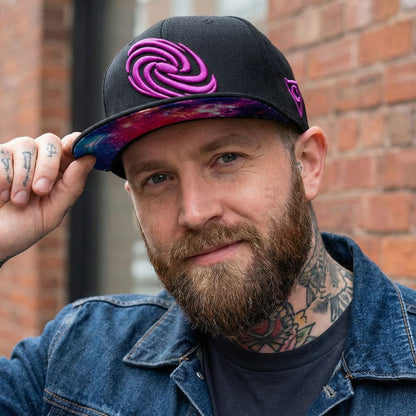 Snapback Galaxy Mix - Nero