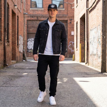 Edison Snapback - Black