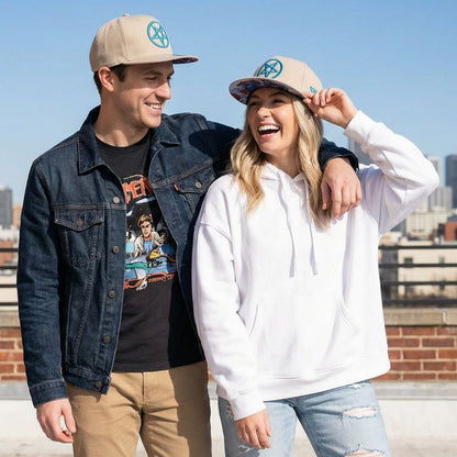 Cursed Dentist Snapback - Beige