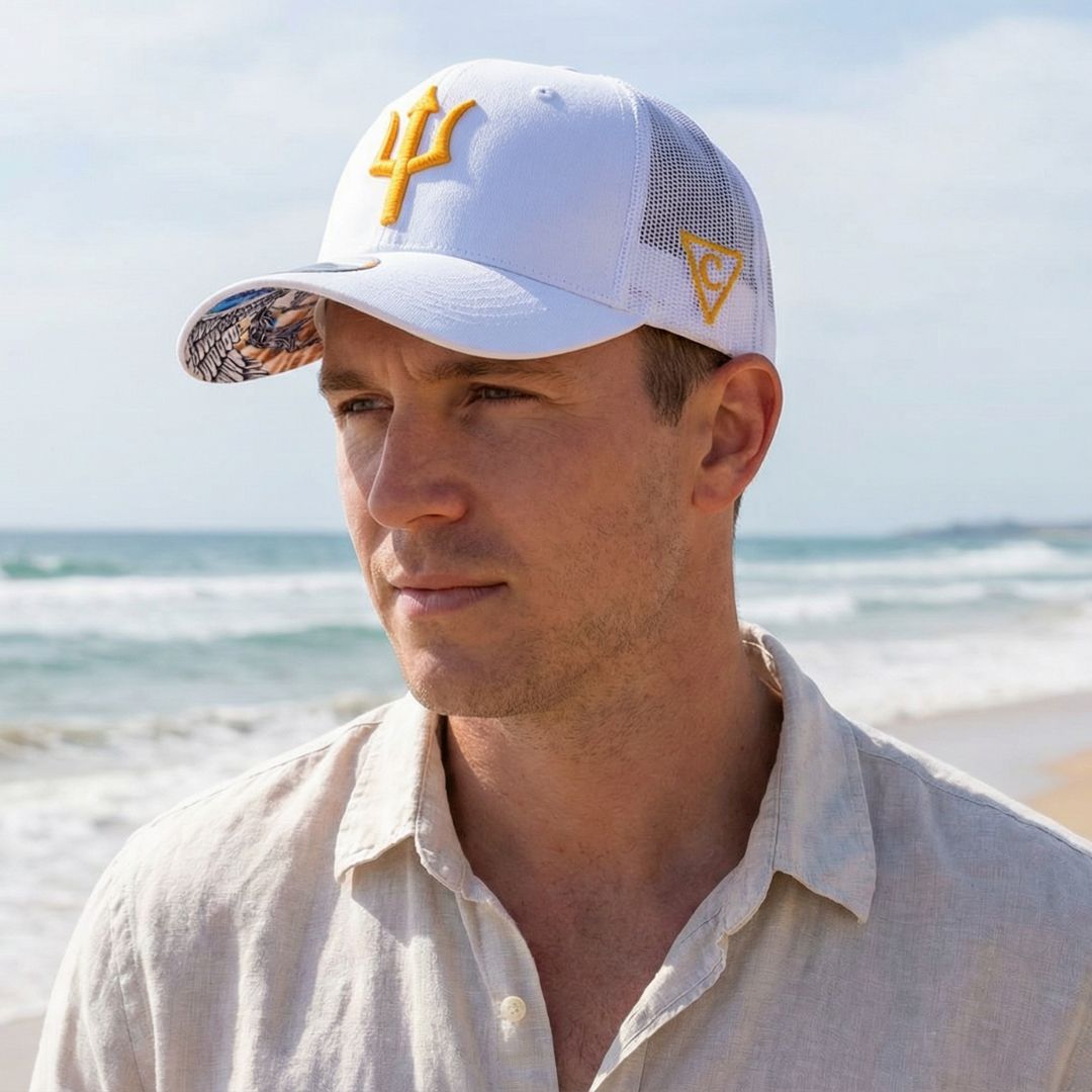 Czapka Pegasus Trucker - Biała