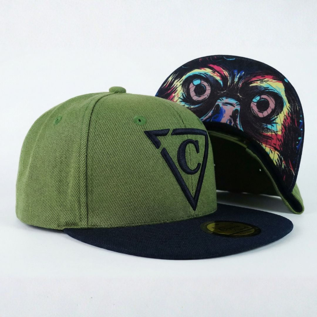Mighty Eagle Snapback - Green/Black
