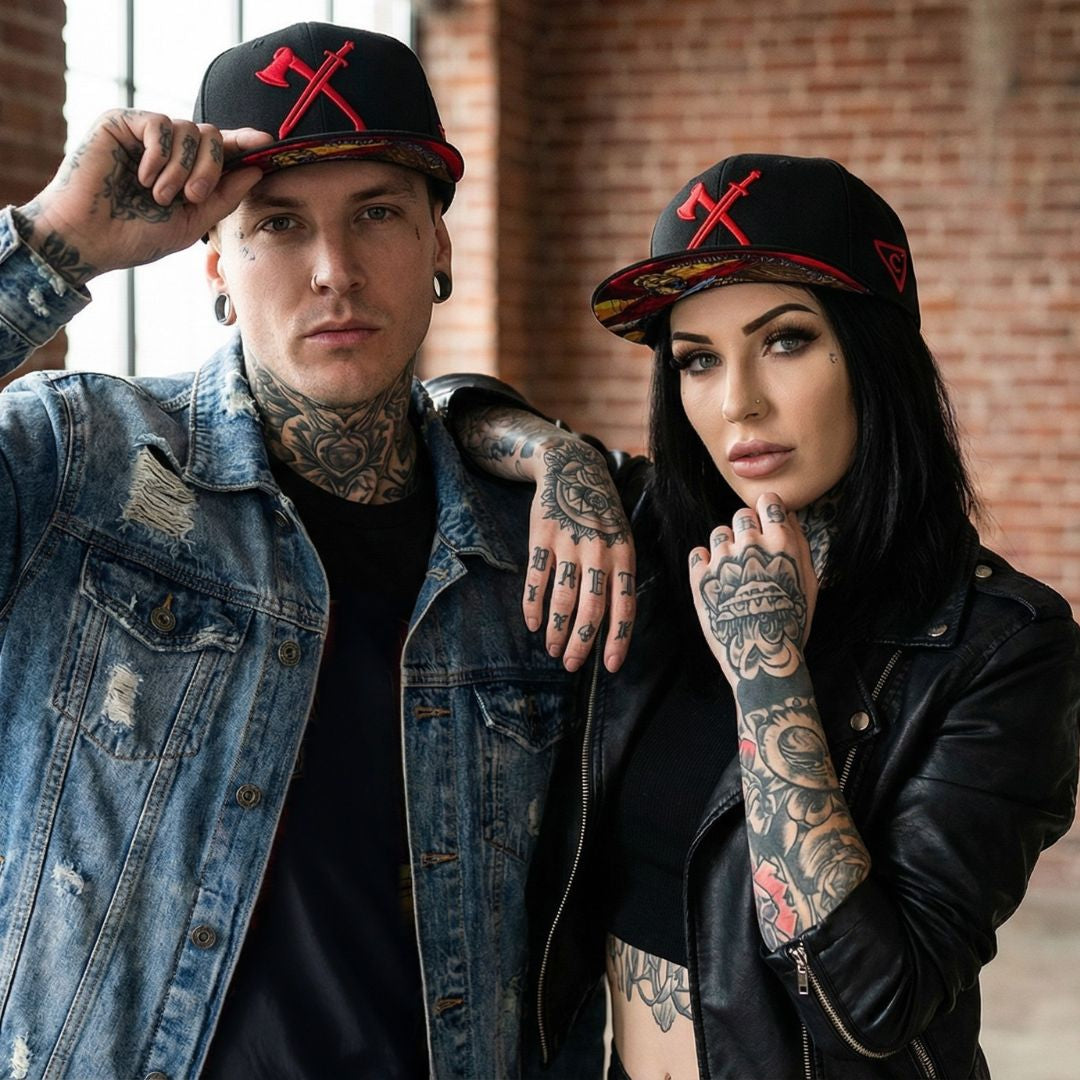 Cappellino Snapback Soldato Romano - Nero