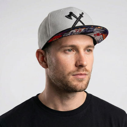 Cappellino Snapback Knight Templar - Grigio/Nero