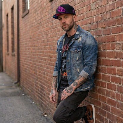 Snapback Galaxy Mix - Nero