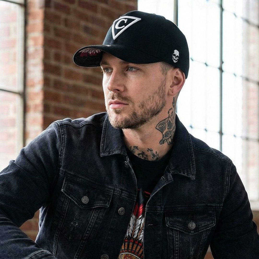 Cappellino da baseball Dead Chief Curved - Nero