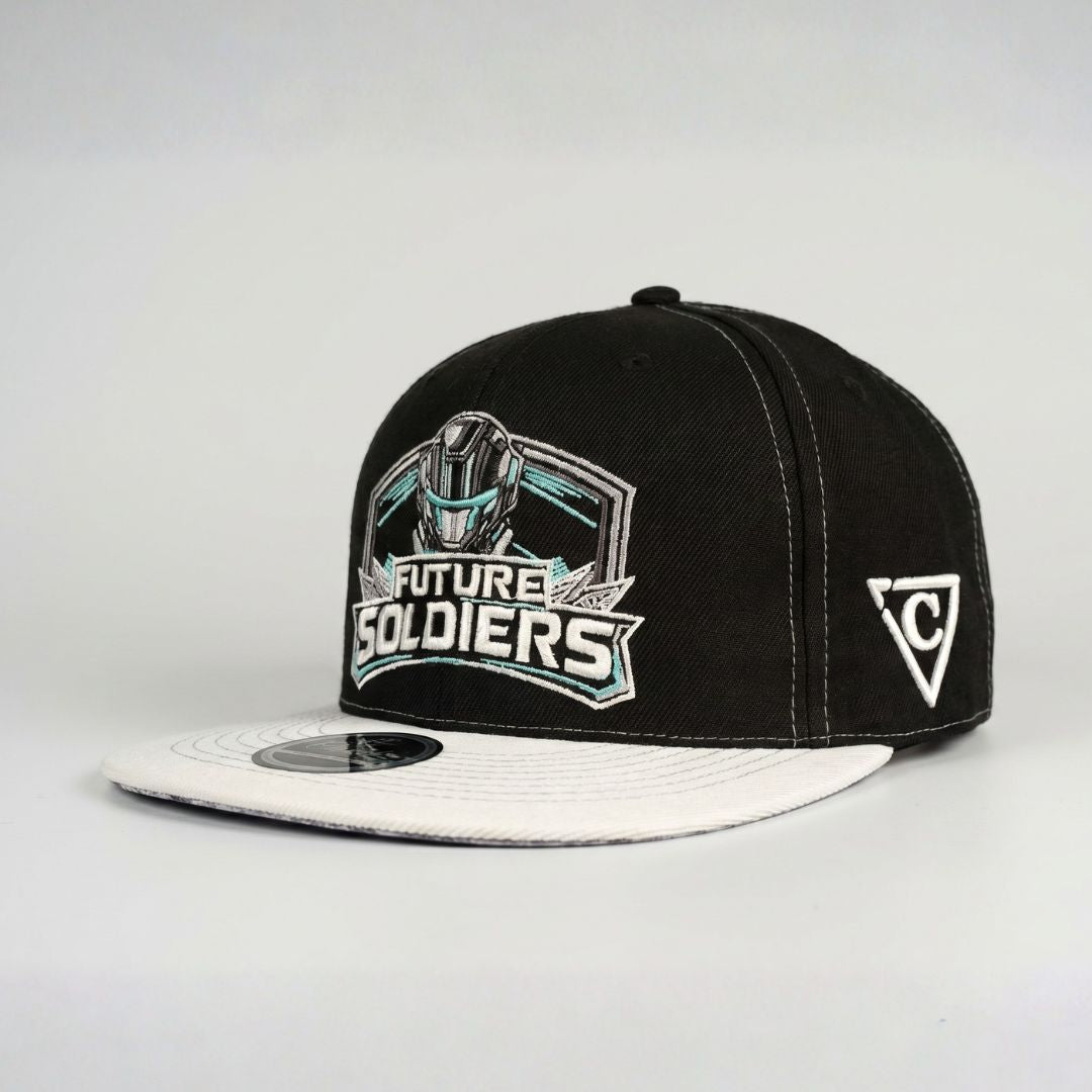 Czapka snapback Future Soldiers – czarna/biała
