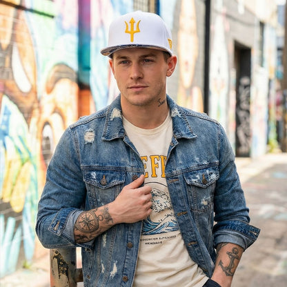 Snapback Pegasus - biały