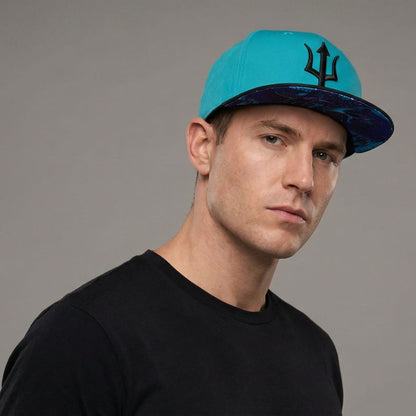 Casquette Cerberus Snapback - Bleu/Noir