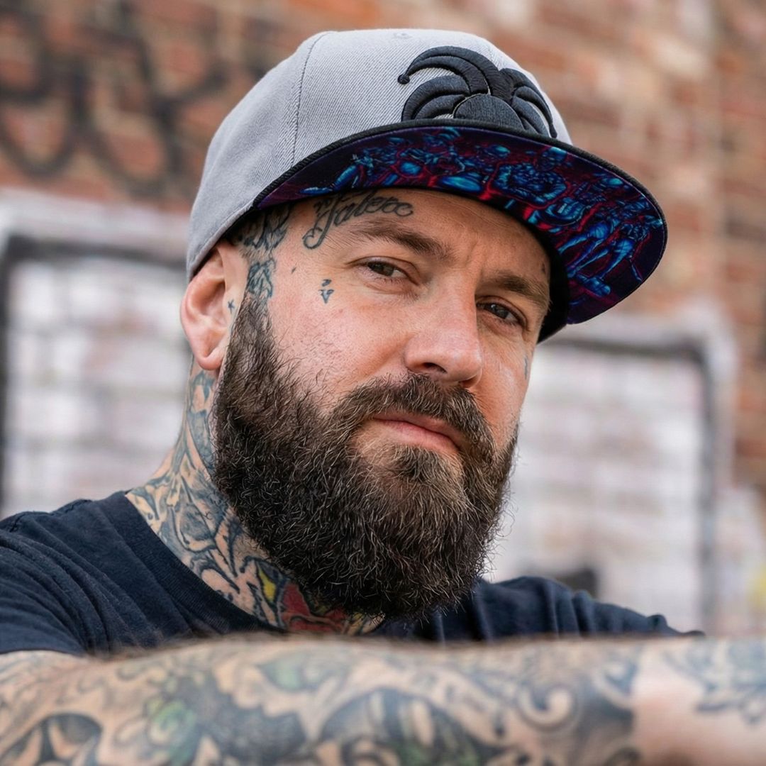 Clown Gang Snapback - Grey/Black