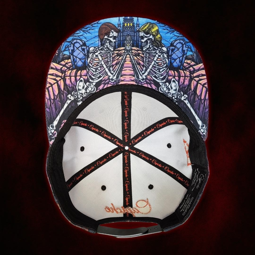 LIMITED EDITION My Forever Valentine Snapback - Midnight Blue/Red Hearts