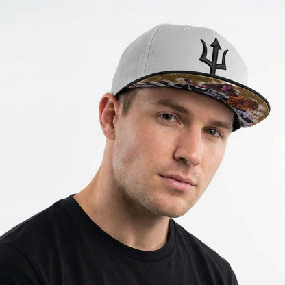 Casquette Athena Snapback - Gris/Noir