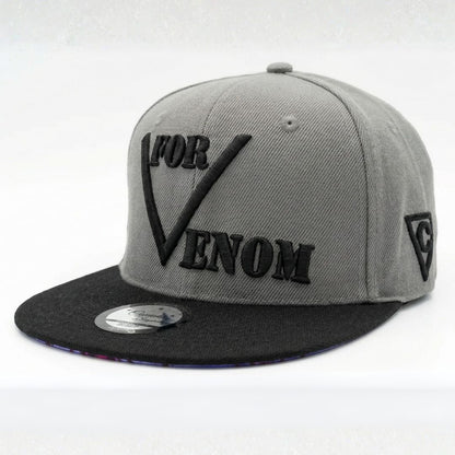 Black Widow Snapback - Grau/Schwarz