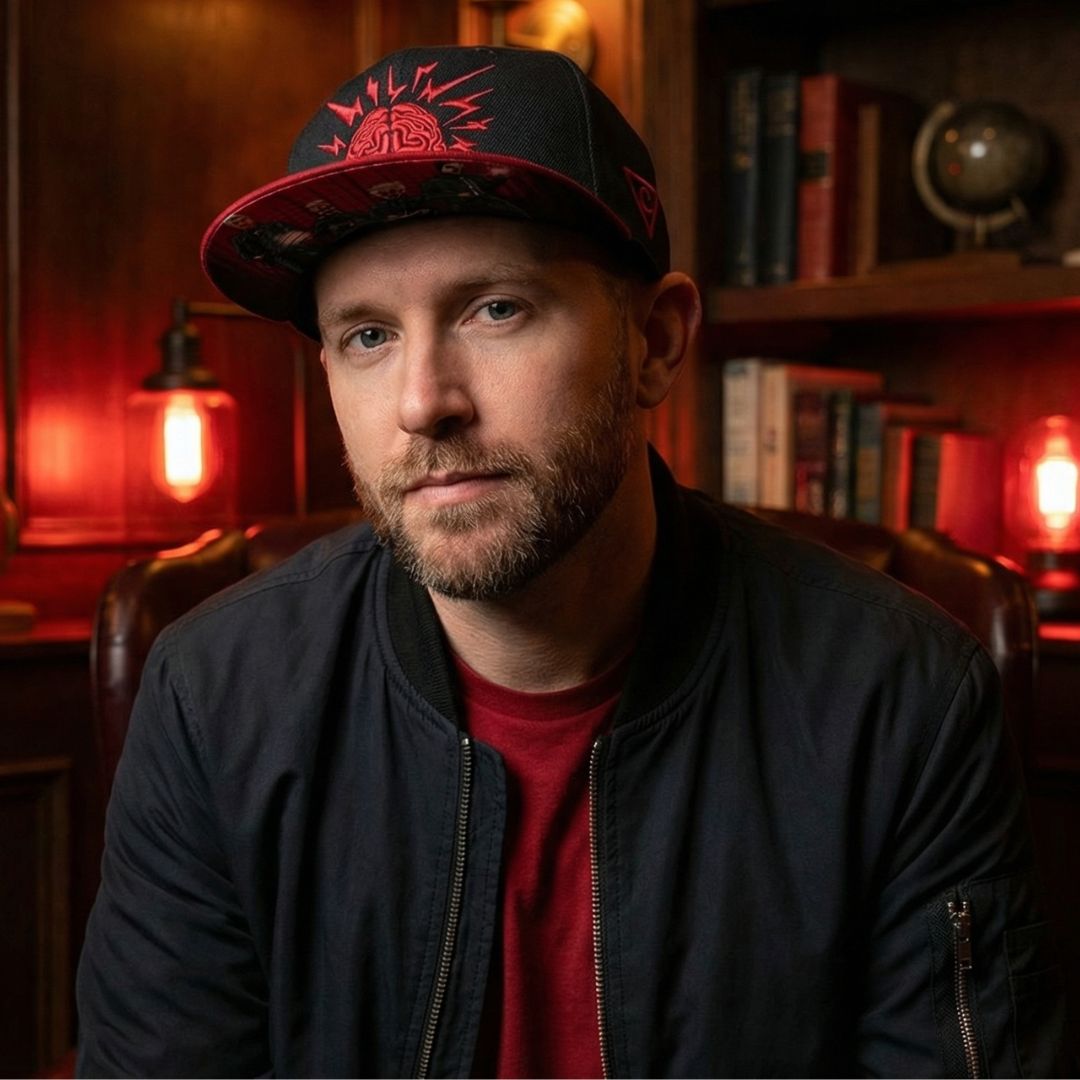 Masterminds Snapback - Black/Dark Red