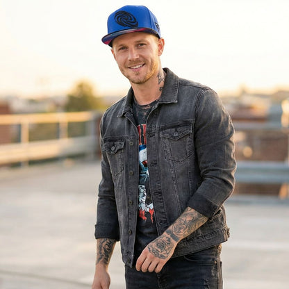 Casquette Snapback Blue Galaxy