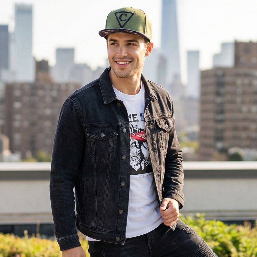 Mighty Eagle Snapback - Green/Black