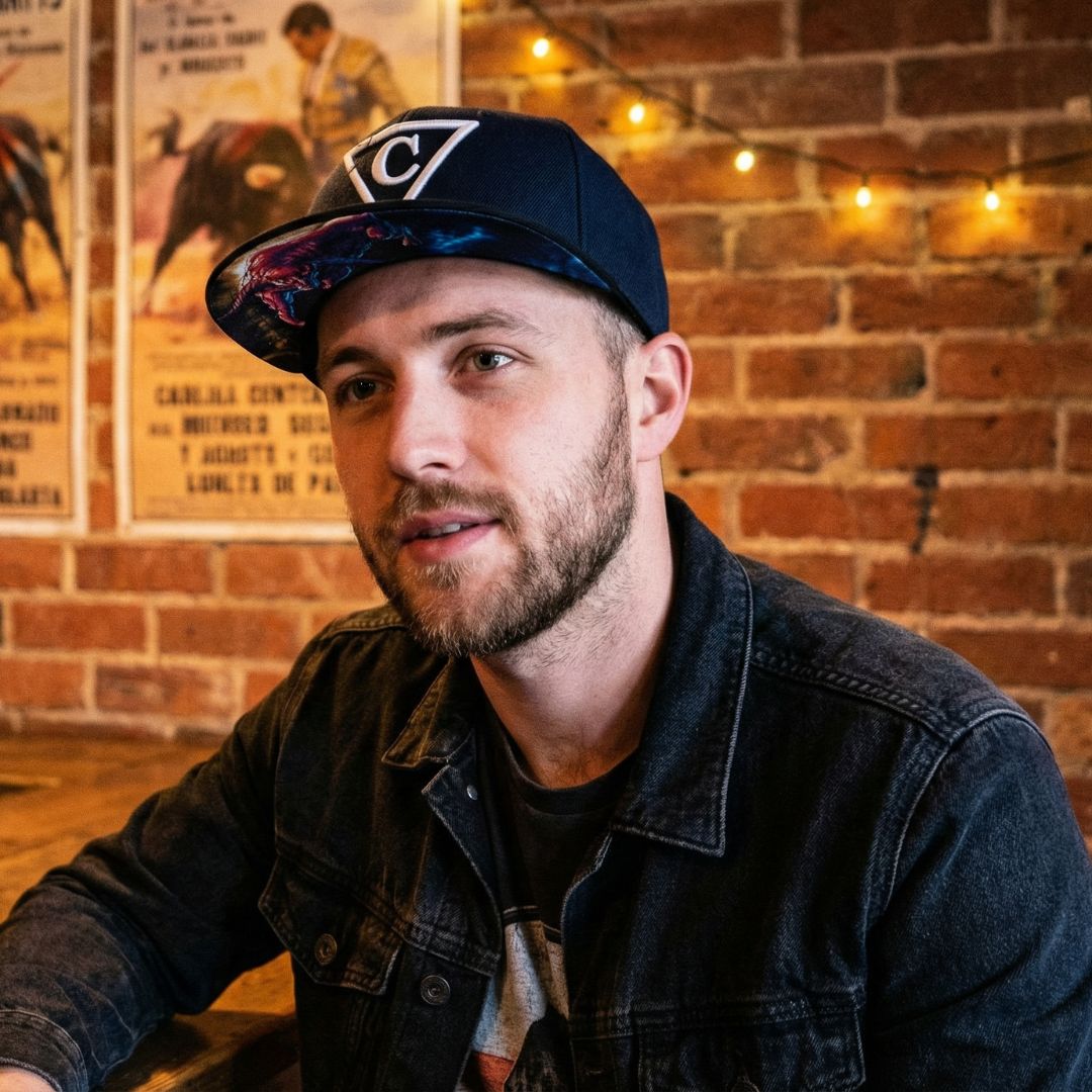 Casquette Buffalo Snapback - Bleu foncé/Noir