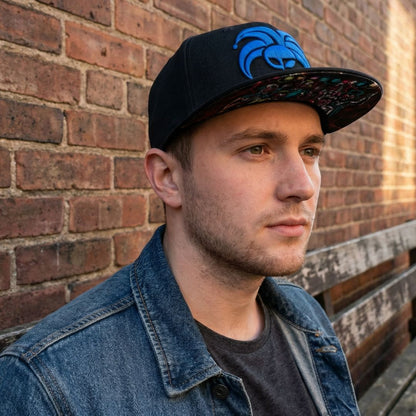 Clown Party Snapback - Schwarz