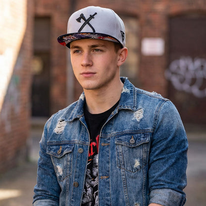 Cappellino Snapback Knight Templar - Grigio/Nero