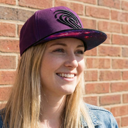 Cappellino Snapback Galaxy Viola