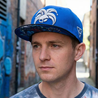 Casquette Snapback Clown - Bleu/Noir