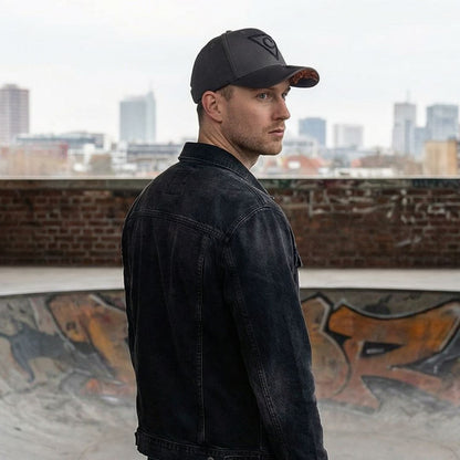 Cappellino da baseball Hungry Lion Curved - Grigio