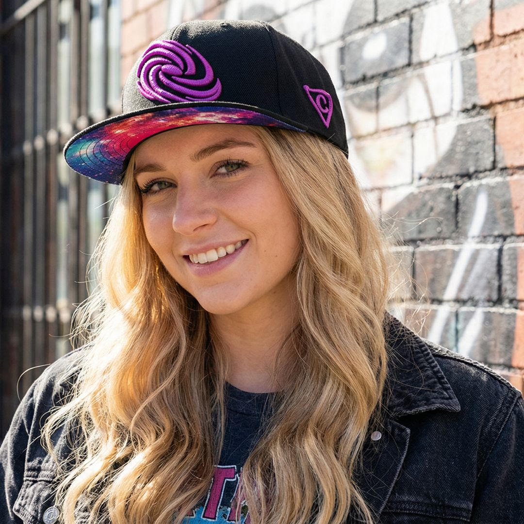 Snapback Galaxy Mix - Nero