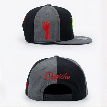 Gorra Snapback Zombie Killer - 50/50 Gris / Negra